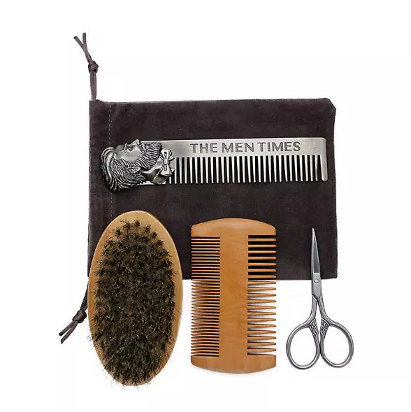 Set ingrijire barba si mustata pentru barbati Ardette 5 piese [4]