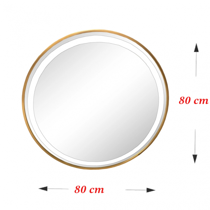 Set Mobilier frizerie cu 2 scaune coafor, 1 scafa, 2 oglinzi LED, Negru cu Auriu [3]