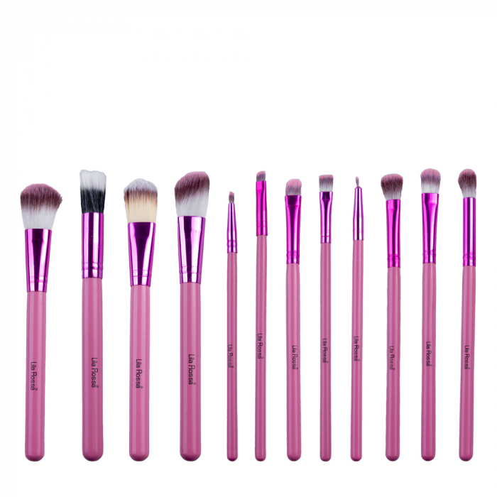 Set pensule machiaj 12 buc, Sweet Pink [3]