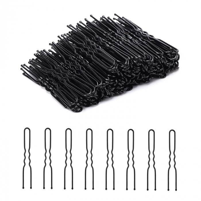 Set plasa pentru coc si ace · 50 plasa coc · 60 ace coc · negru [3]
