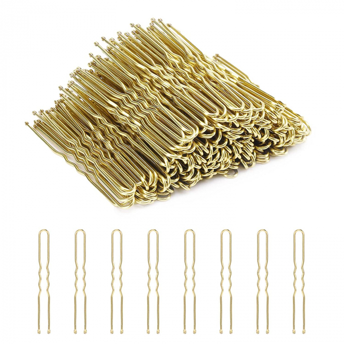 Set plasa pentru coc si ace · 50 plasa coc · 60 ace coc · blond [3]