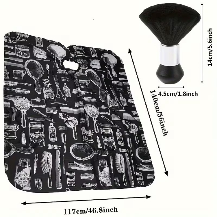 Set profesional frizerie Ardette, 12 piese, cu accesorii complete pentru tuns, Geanta transport inclusa [6]