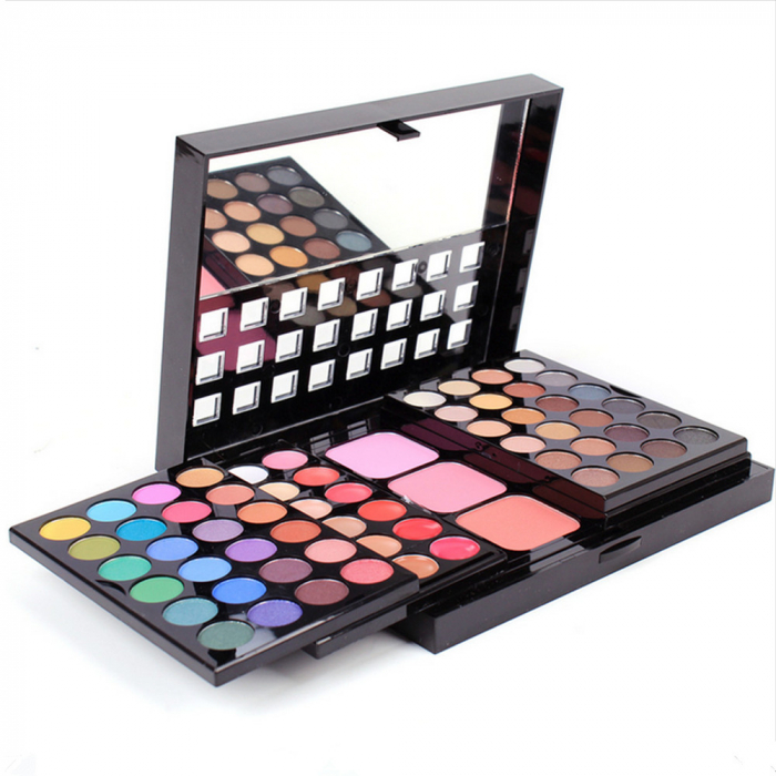 Trusa machiaj 78 nuante, farduri ochi, blush, ruj si concealer [3]