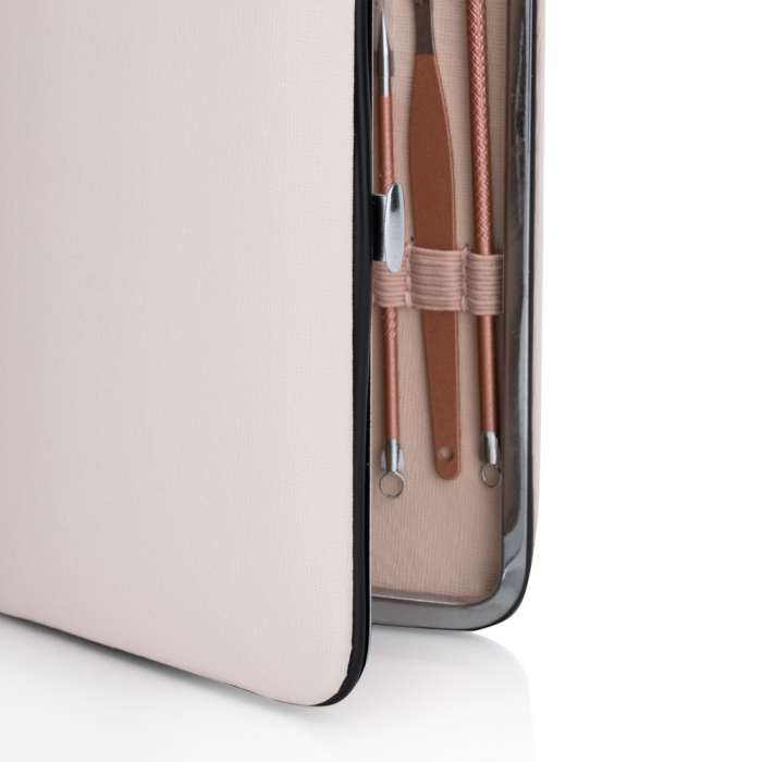 Trusa manichiura profesionala 18 piese, Rose&Gold [5]