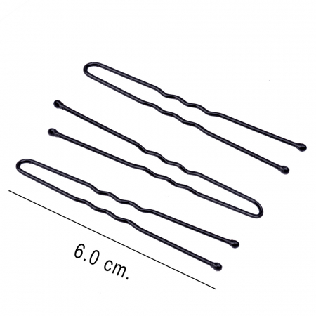 Ace de par negre, marime 6 cm [2]