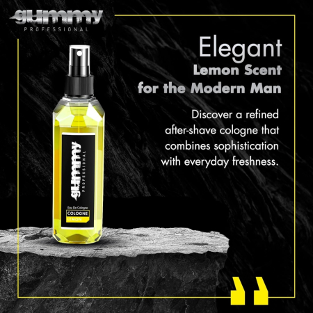 After Shave Gummy Lemon – Eau de Cologne 50 ml (80° Alcool) [1]