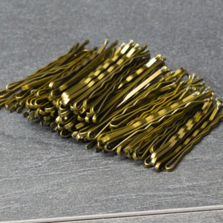 Agrafe de Păr Profesionale Ondulate 500 g, 5 cm, Blonde [1]