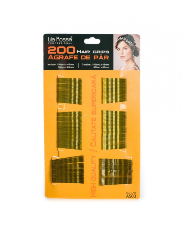 Accesorii frizerie - Agrafe pentru coafor coafura frizerie 200 buc Blonde
