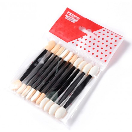 Pensule Machiaj - APLICATOR FARD DE PLEOAPE 2 CAPETE 10 BUCATI