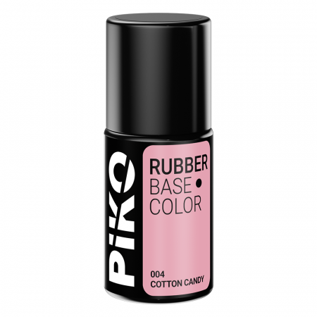 Base Coat Rubber PIKO, Cotton Candy, 7 ml, 004 [1]