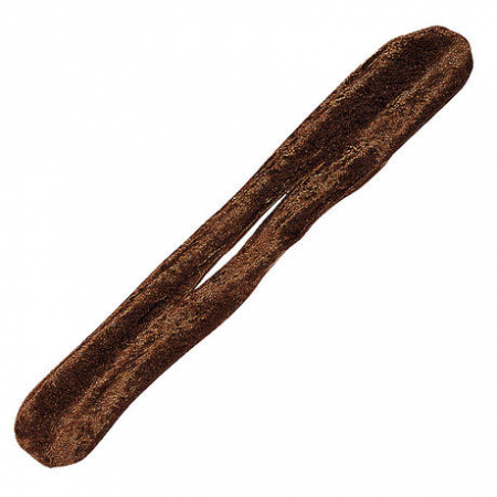 Elastice de par - Bentita pentru coc, hair twister, din catifea, maro