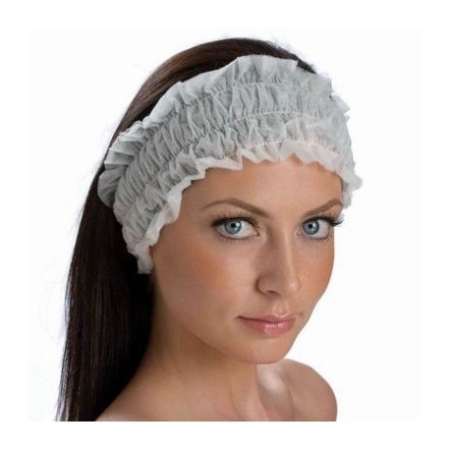 Accesorii frizerie - Bentite cosmetice de unica folosinta, elastice, protectie par, pentru salon, 10 buc