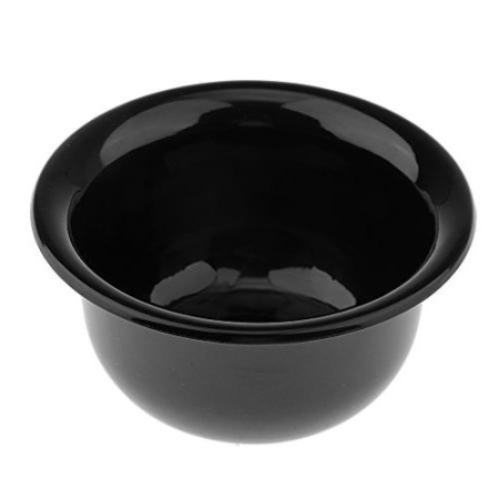 Coafor si Frizerie - Bol barbierit, clasic, pentru spuma de ras, negru