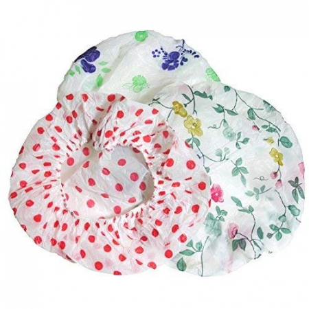 Accesorii frizerie - Boneta dus, impermeabila, tip casca spa, multicolora, 1 buc