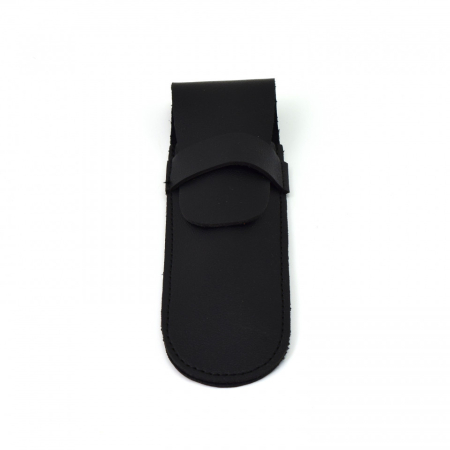 Genti Cosmetice - Case Husa pentru brici, piele ecologica, neagra
