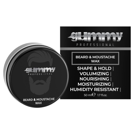 Ingrijire personala & Cosmetice - Ceară barbă și mustață Gummy 50ml – Fixare puternică, definire și styling profesional