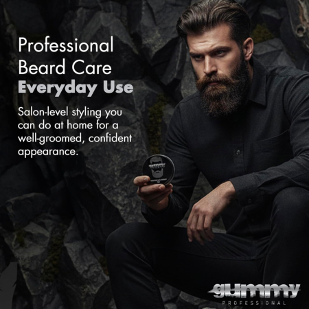 Ceară barbă și mustață Gummy 50ml – Fixare puternică, definire și styling profesional [6]