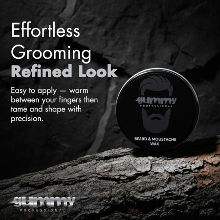 Ceară barbă și mustață Gummy 50ml – Fixare puternică, definire și styling profesional [5]