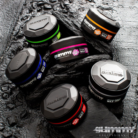 Ceară de păr - Gummy Professional Hair Styling Wax Ultra Hold 150ml – Fixare Extra Puternică, Complex cu Keratină [6]