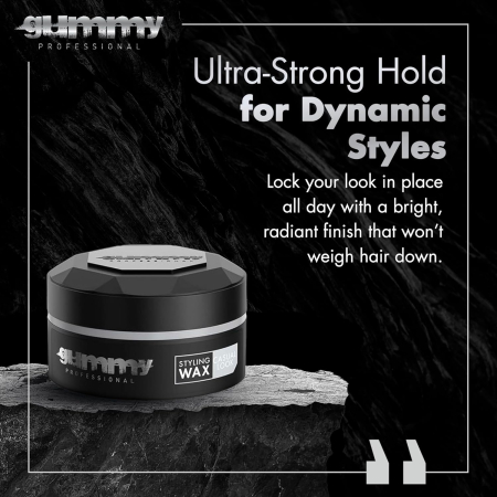 Ceară de păr - Gummy Styling Wax Casual Look 150ml – Fixare Medie, Finish Mat, Textură Naturală [1]
