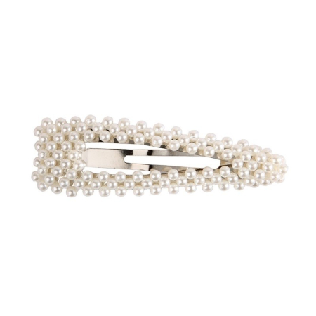 Accesorii frizerie - Clama agrafa de par romb cu perle