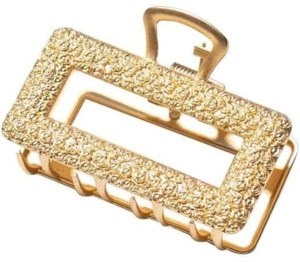 Cleste de par - Cleste de par, metalic, gold, mediu, 4cm lungime