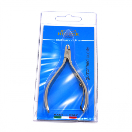 Trusa manichiura - Cleste manichiura / pedichiura profesional pentru cuticule Henbor, 3mm, otel inoxidabil, silver