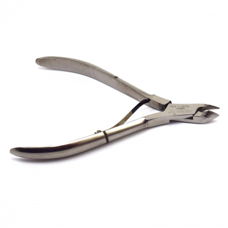 Cleste manichiura / pedichiura profesional pentru cuticule Henbor, 5mm, otel inoxidabil, silver [2]