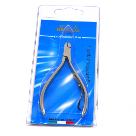 Trusa manichiura - Cleste manichiura / pedichiura profesional pentru cuticule Henbor, 5mm, otel inoxidabil, silver
