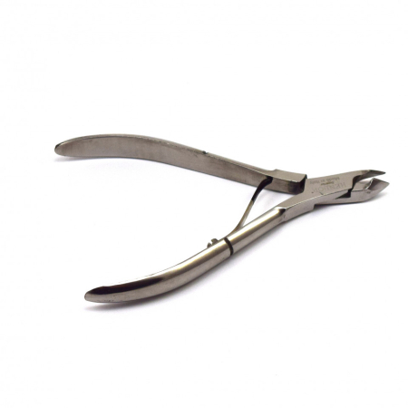 Trusa manichiura - Cleste manichiura / pedichiura profesional pentru cuticule Henbor, 5mm, otel inoxidabil, silver