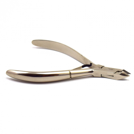 Cleste manichiura / pedichiura profesional pentru cuticule Henbor, 7mm, otel inoxidabil, silver [3]