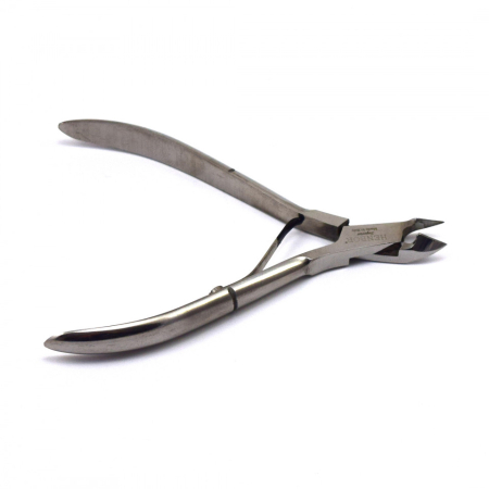 Trusa manichiura - Cleste manichiura / pedichiura profesional pentru cuticule Henbor, 7mm, otel inoxidabil, silver