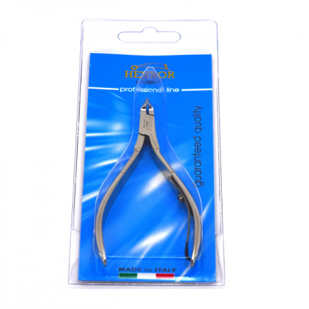 Trusa manichiura - Cleste manichiura / pedichiura profesional pentru cuticule Henbor, 9mm, otel inoxidabil, silver