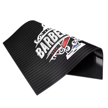 Covoras barbershop, cauciucat, pentru ustensile frizerie, 45x30 cm [2]