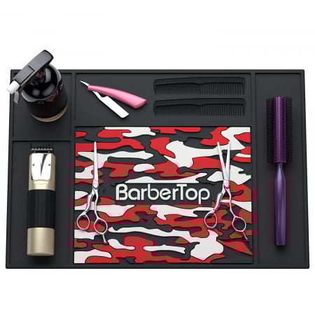 Covoras ustensile frizerie · BarberTop · Camuflaj [1]