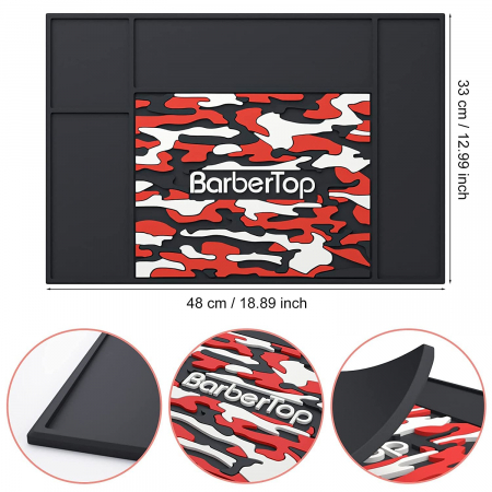 Accesorii frizerie - Covoras ustensile frizerie · BarberTop · Camuflaj