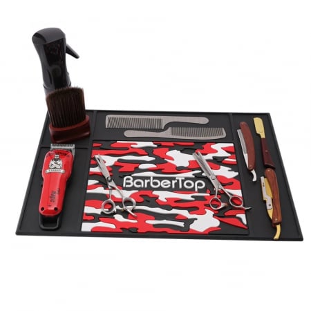 Covoras ustensile frizerie · BarberTop · Camuflaj [4]