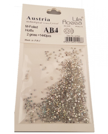 Manichiura si pedichiura - Cristale pentru decorarea unghiilor albe 1440 buc AAB4