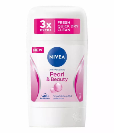 Ingrijire corp - Deodorant stick Nivea Deo Pearl&Beauty feminin, 40 ml