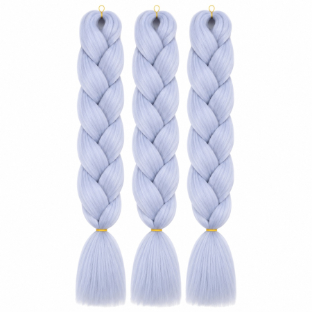 Extensie Păr Jumbo Braid Icy Blue – Păr Sintetic Premium pentru Împletituri Afro [1]