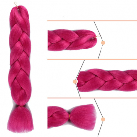 Extensii colorate pentru impletituri · roz [1]