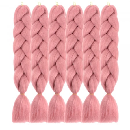 Extensii colorate pentru impletituri · roz pal [1]
