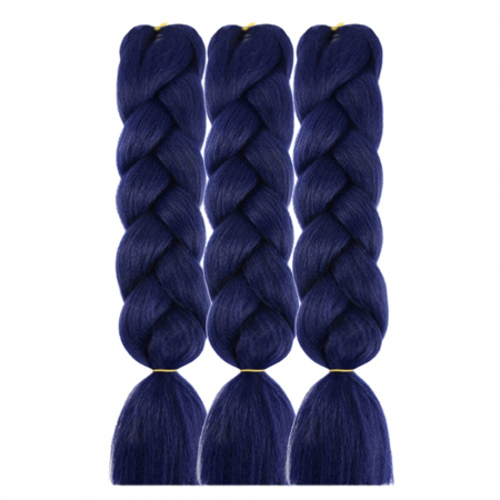 Extensii de par colorate - Extensii colorate pentru impletituri · albastru inchis