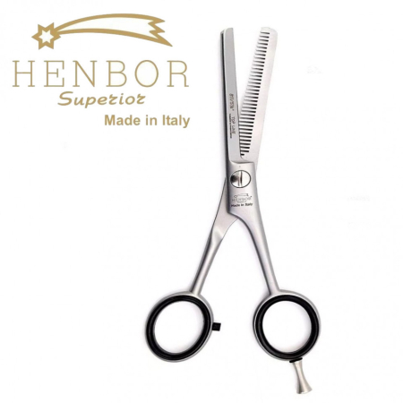 Foarfeca de tuns - Foarfeca de filat 5.5" Henbor ITALIA Top Line pentru frizerie coafor salon