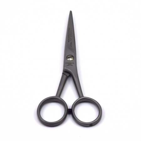 Foarfeca de tuns mustata Henbor ITALIA pentru frizerie coafor salon [4]