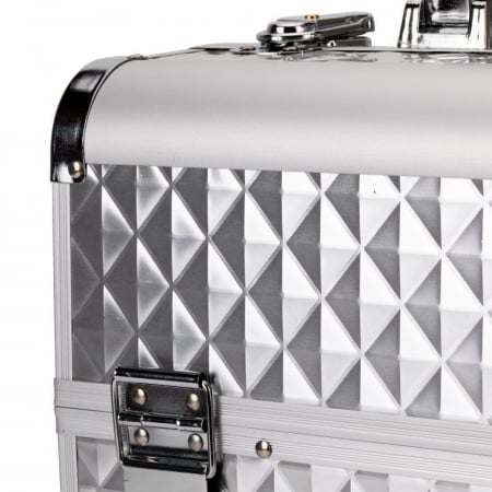 Geanta cosmetice L Diamond 3D silver [4]