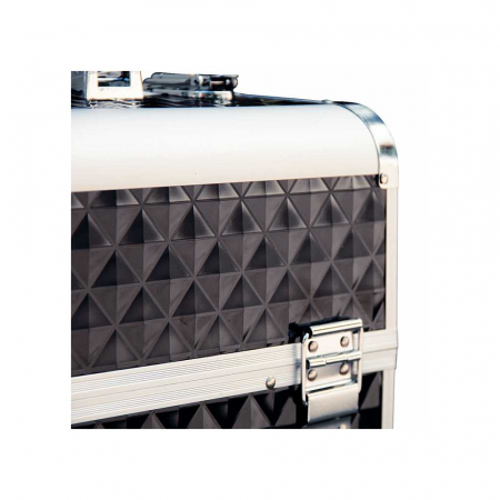 Geanta cosmetice mare · negru-argintiu · Diamond 3D [4]