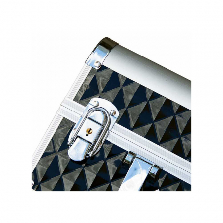 Geanta cosmetice mare · negru-argintiu · Diamond 3D [3]