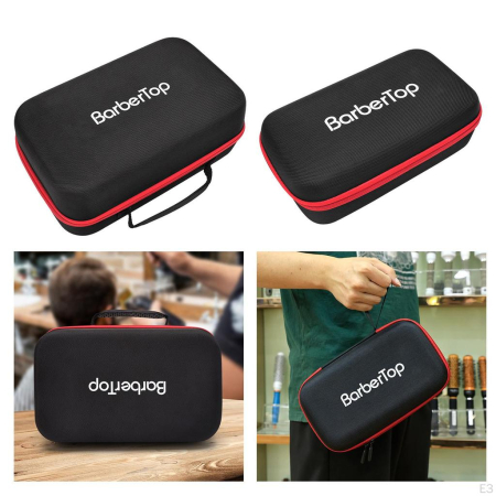 Geanta profesionala pentru ustensile frizerie si coafor, neagra, 30x12x19cm, spatioasa [1]