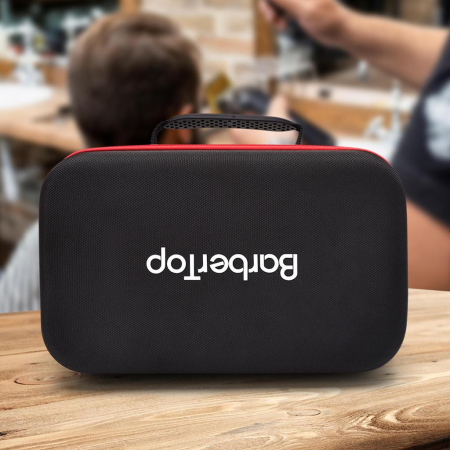 Geanta profesionala pentru ustensile frizerie si coafor, neagra, 30x12x19cm, spatioasa [4]